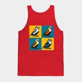 Pop Canary Art - Cool Birds Tank Top